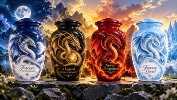 Dragon Cremation Urns for Human Ashes