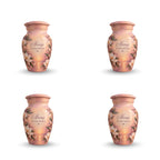 Sunset Wildflower Memorial Cremation Urn for Human Ashes – Personalized Handmade Aluminum Urn