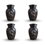 dragon memorial urn for ashes, handmade aluminum urn – photo 6