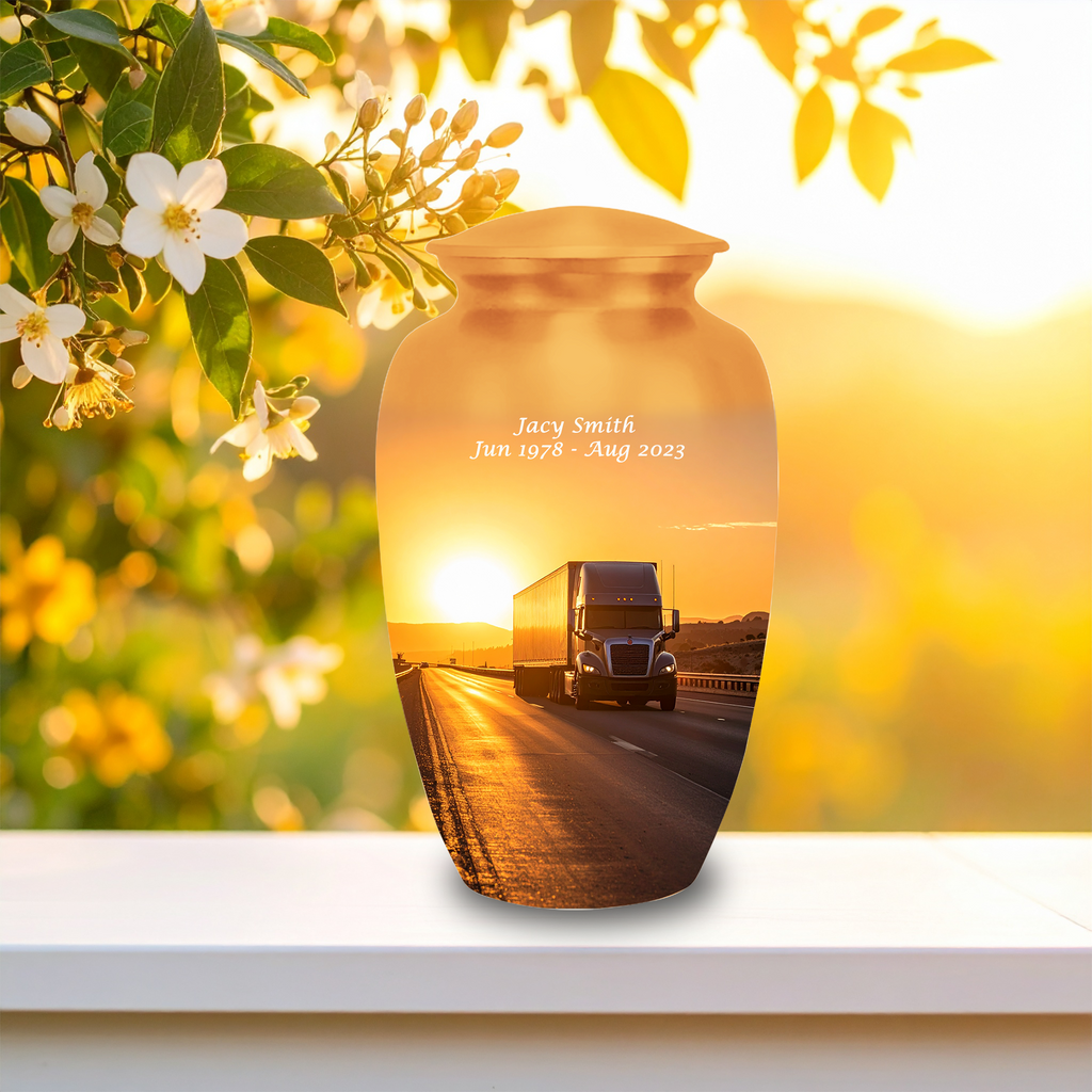 Personalized Truck Urn
