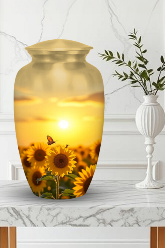 Sunflower Urns for Human Ashes keepsake Memorial Urns for Mom