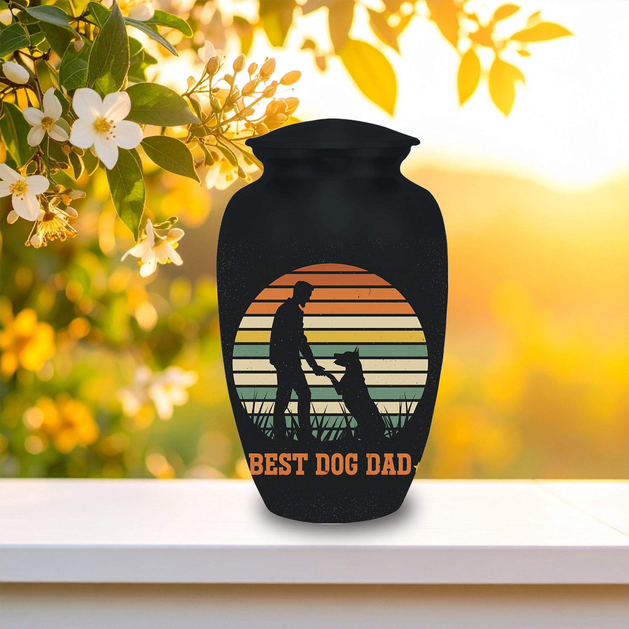 Dog Memorial Urn
