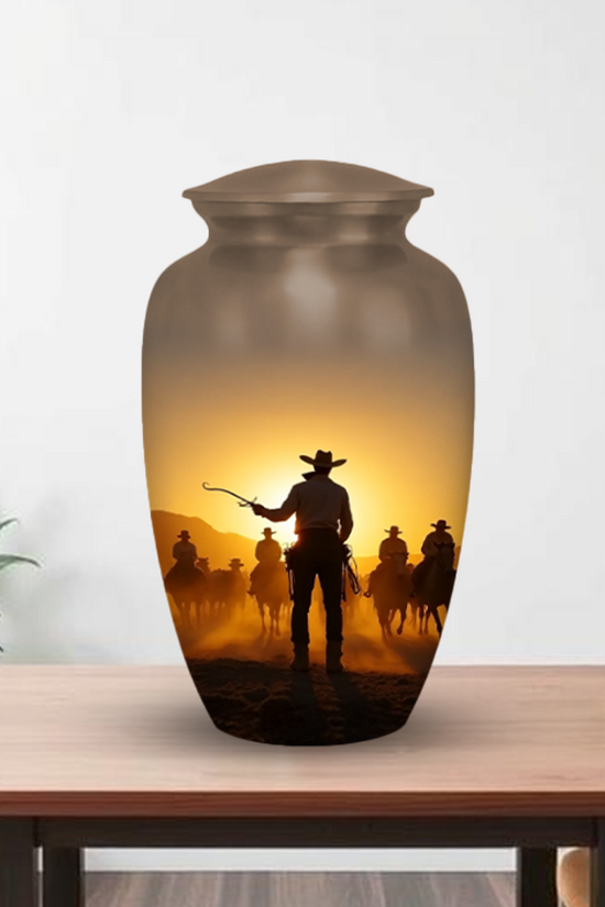 Cow Boy Urns