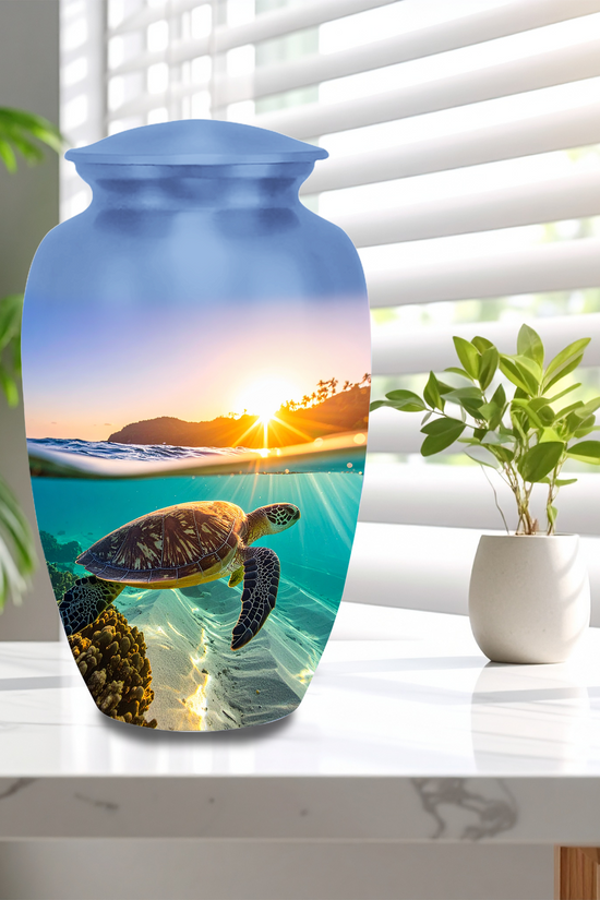 Sea Turtle Urn for Ashes