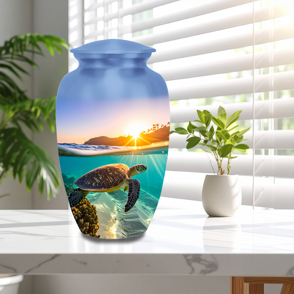 Sea Turtle Urn for Ashes