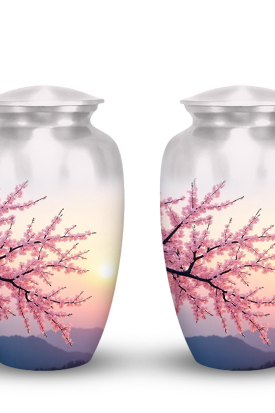 Cherry Blossom Urn
