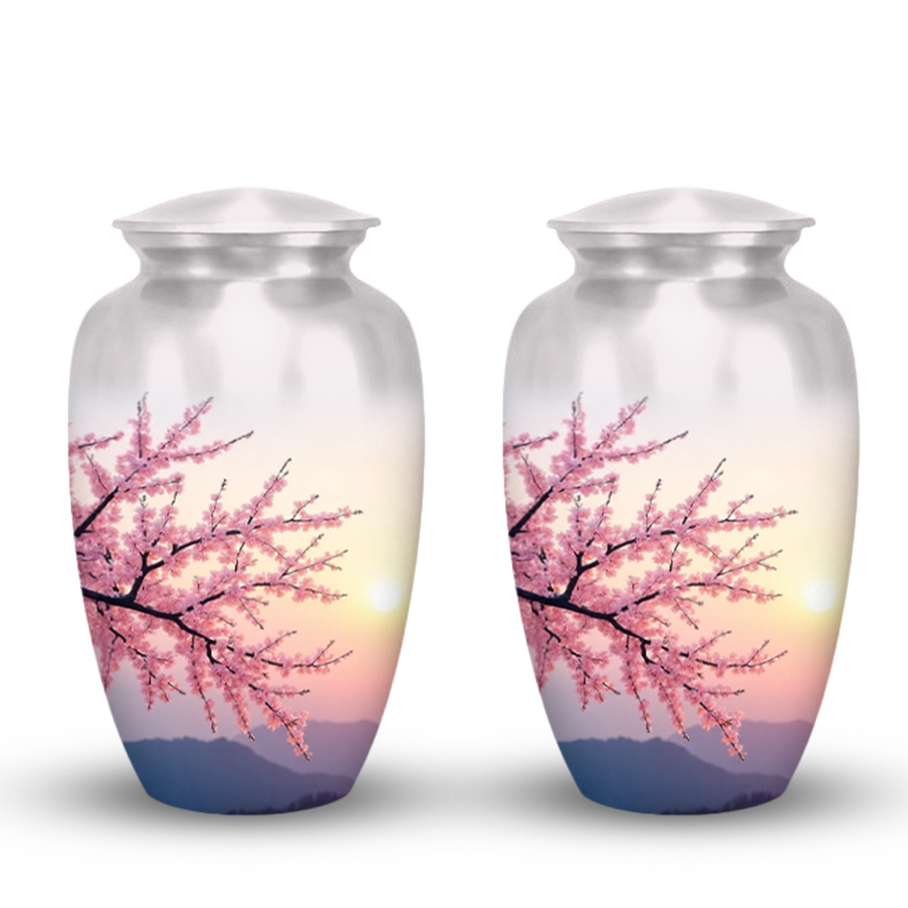 Cherry Blossom Urn