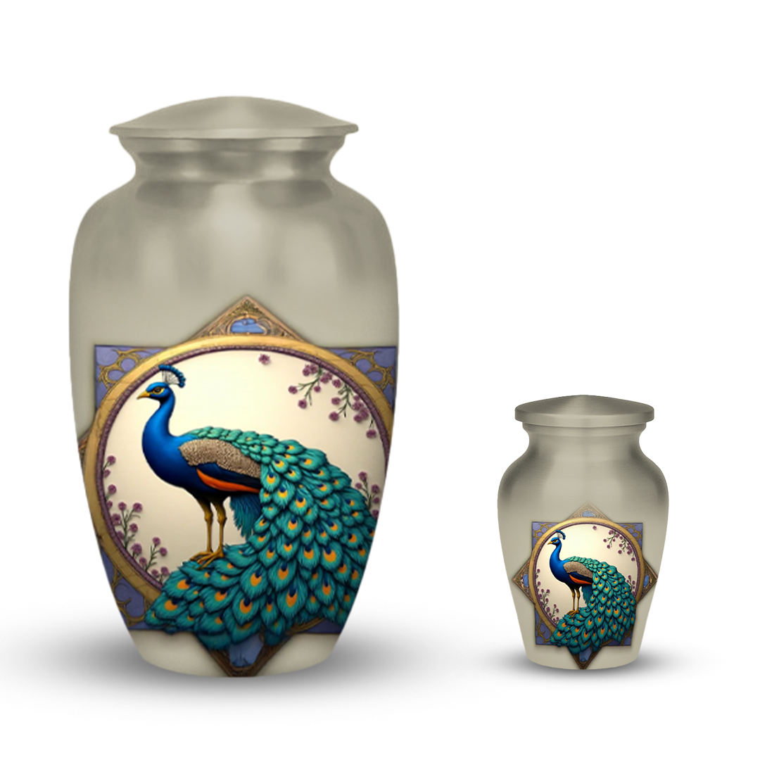 peacock Adults Urns