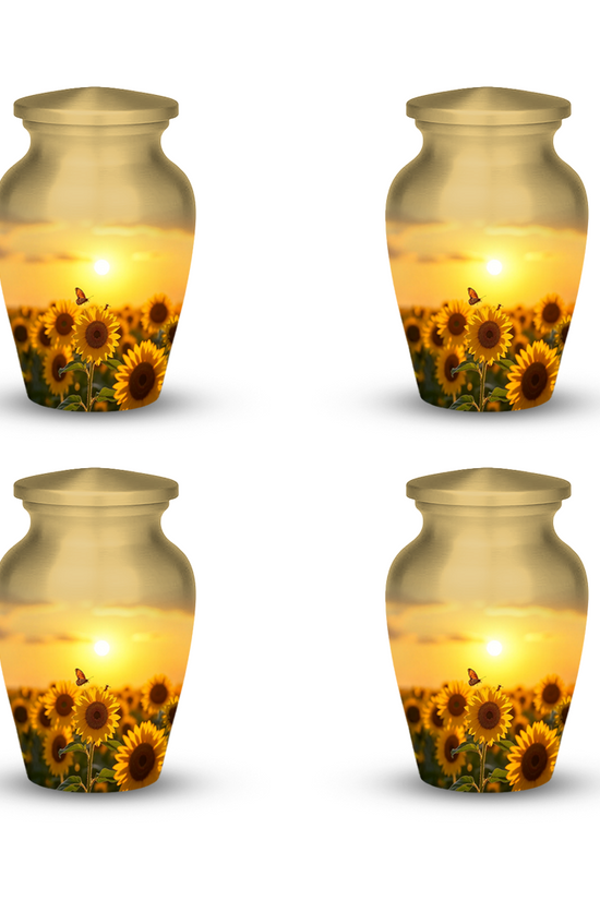 Sunflower Urns for Human Ashes keepsake Memorial Urns for Mom
