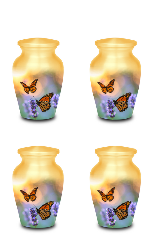 Urns for ashes premium packaging burial urns for adults gift box velvet storage bag memorial keepsakes
