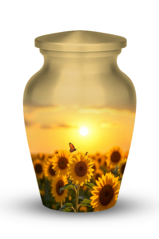 Sunflower Urns for Human Ashes keepsake Memorial Urns for Mom