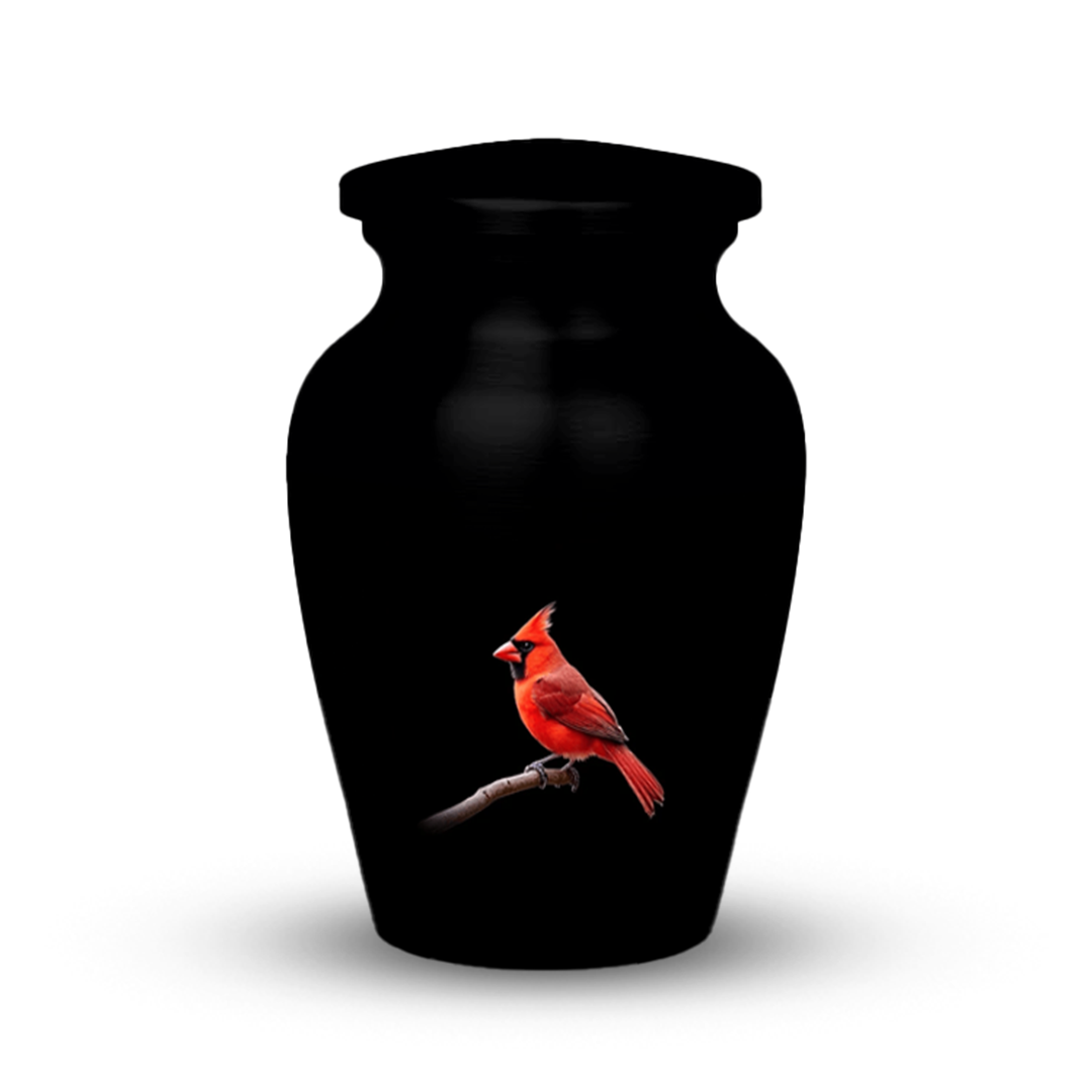 Red Bird Urns