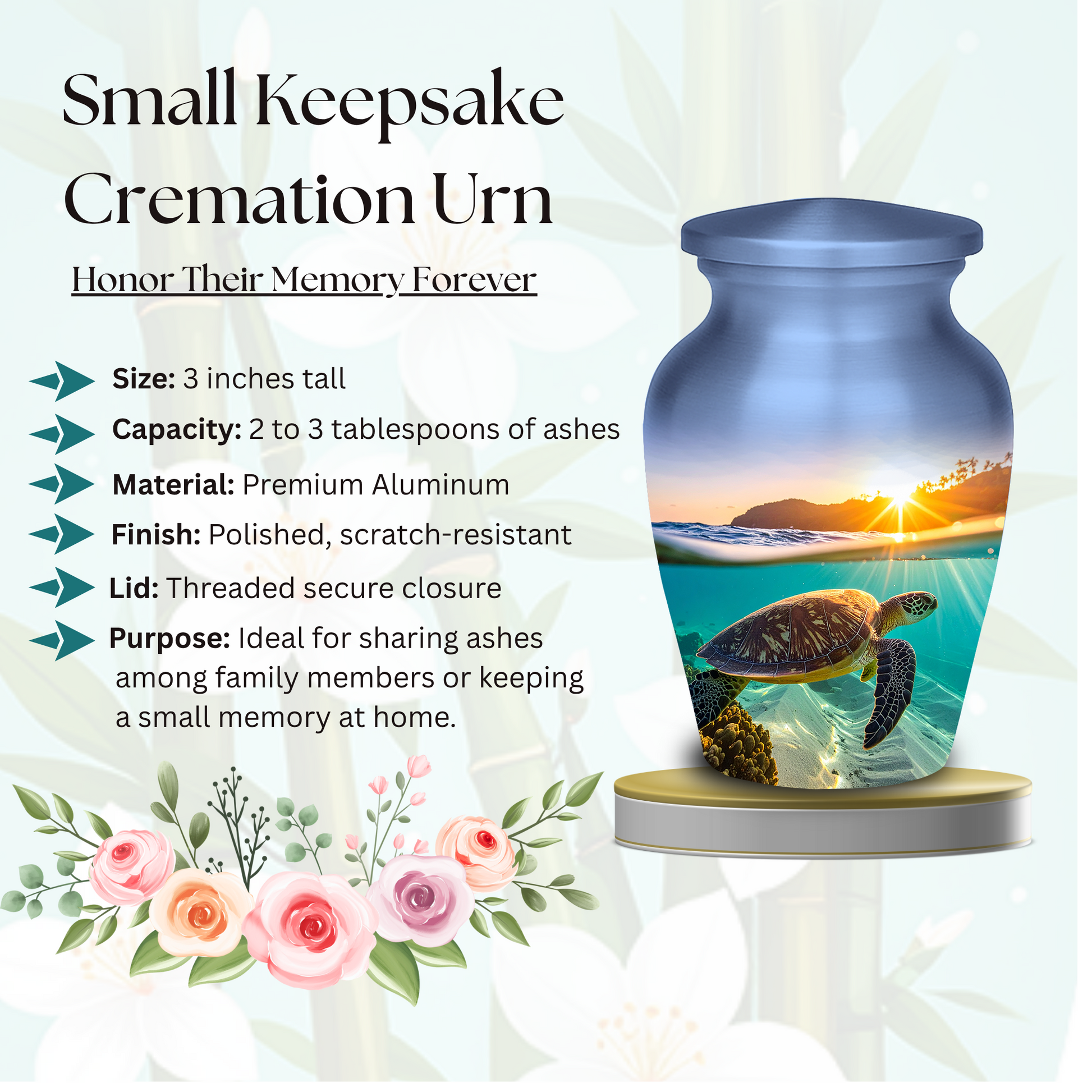 Memorial Urn for Ashes