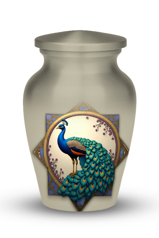 peacock Memorial Urns