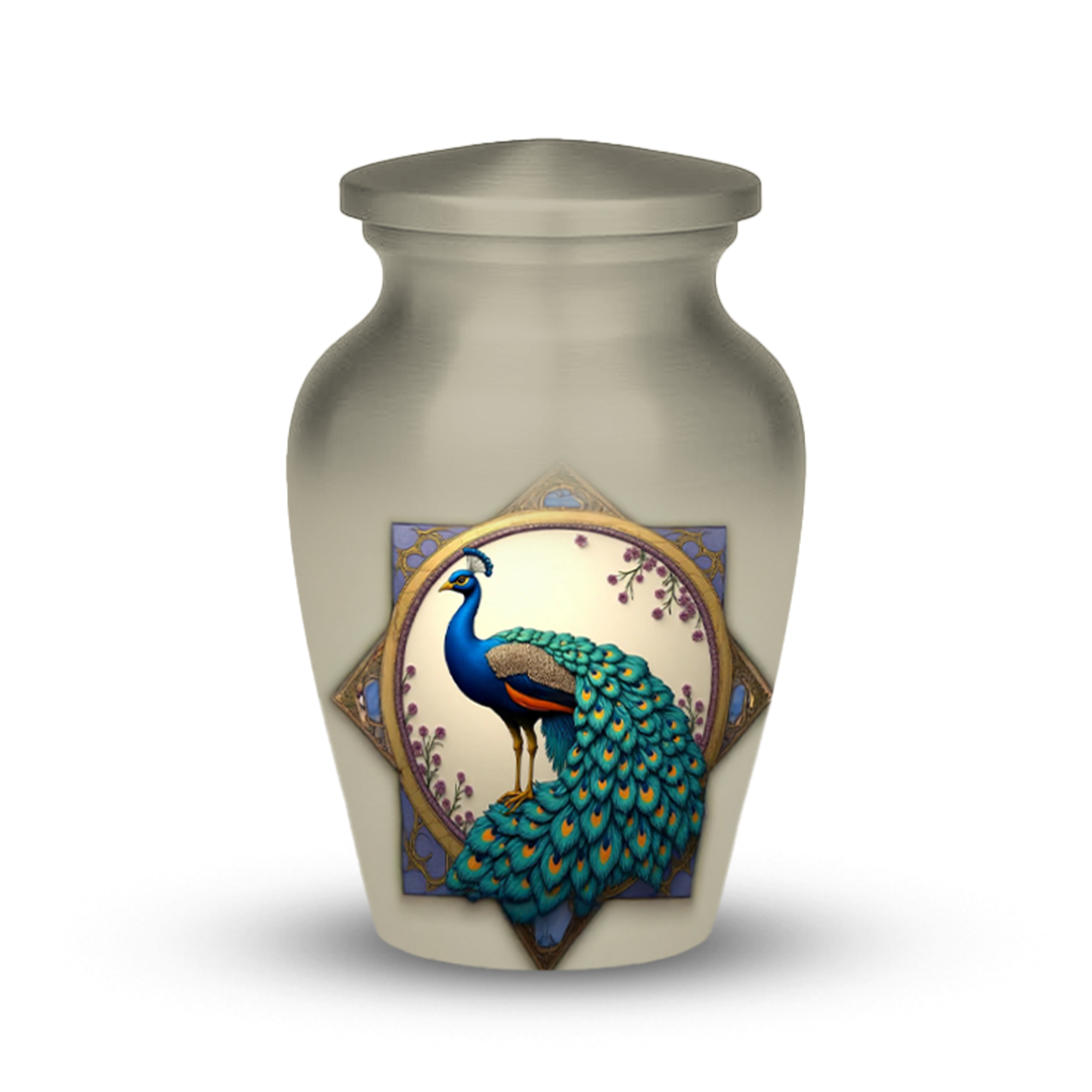 peacock Memorial Urns