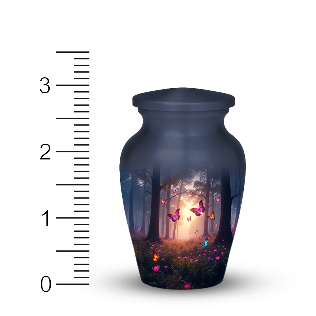 Pink Butterfly Urns for Ashes keepsake Adult Urns for Human Ashes