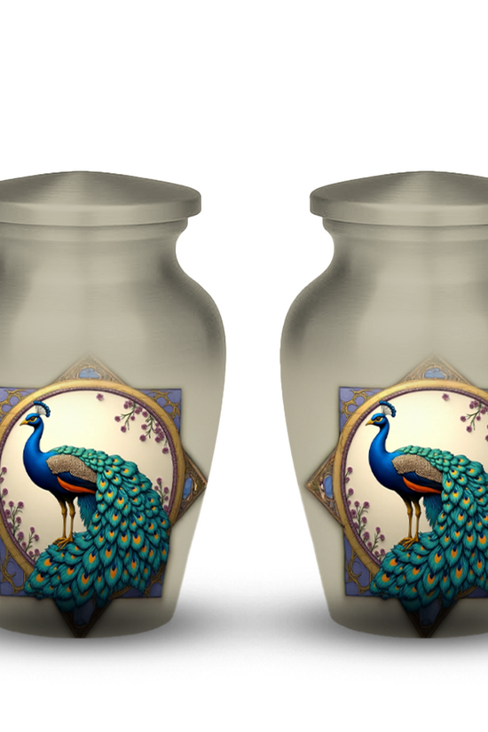 peacock Decorative Urns