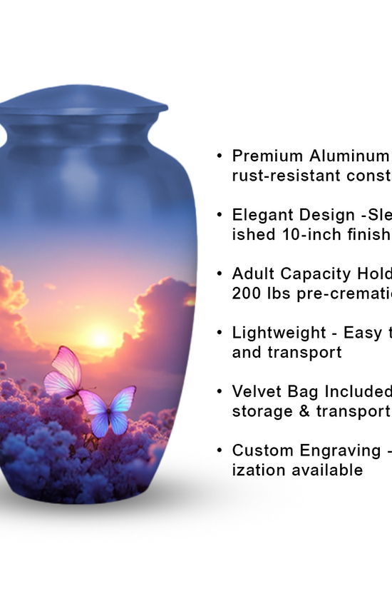 large 10 inch urn