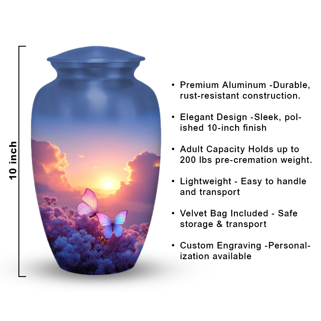 large 10 inch urn