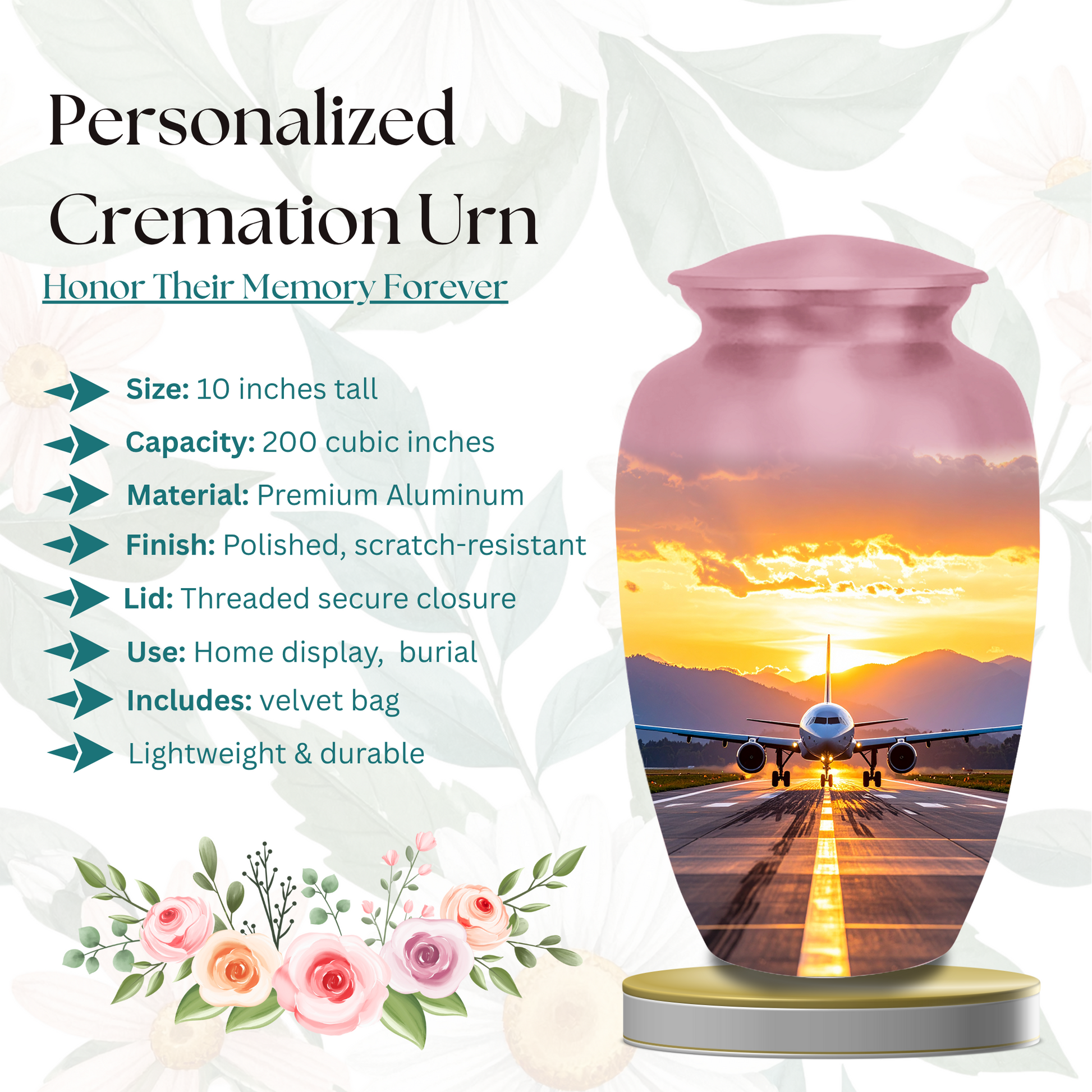 Traveler Urn  

