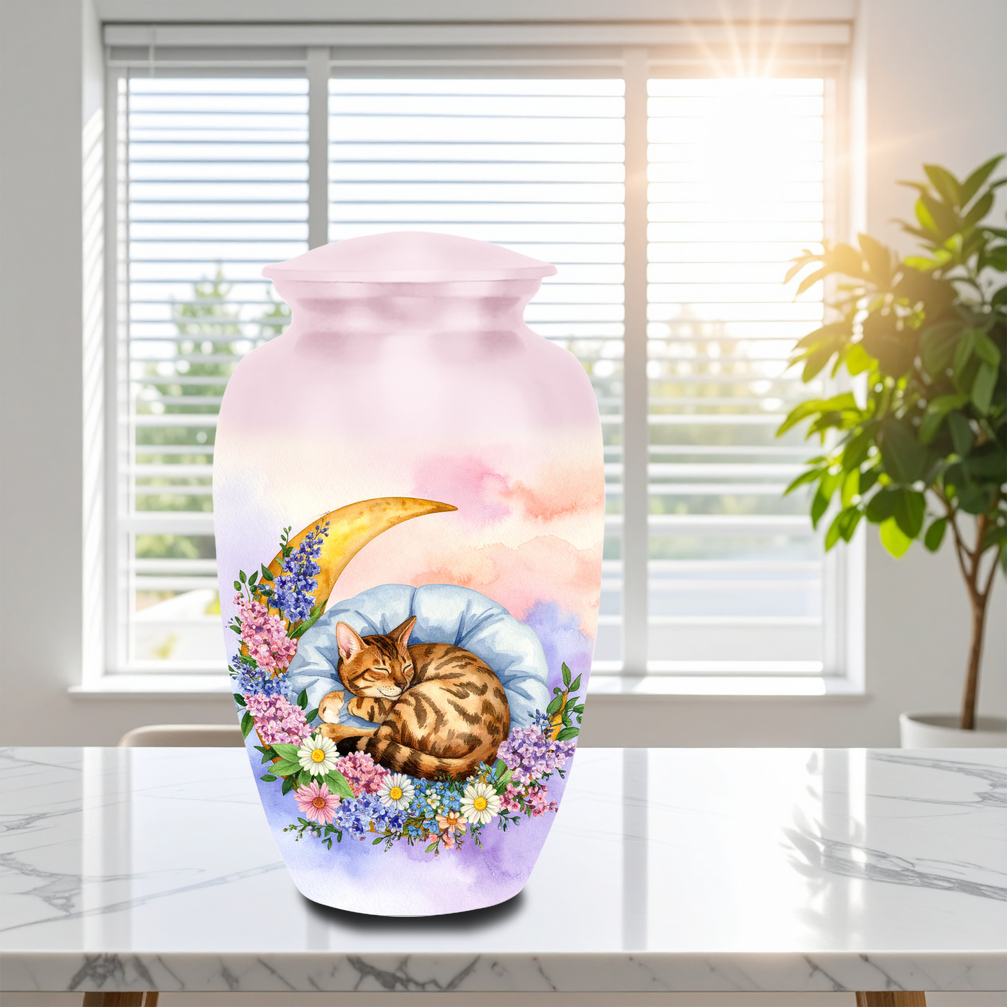 Cat Cremation Urns for Human Ashes