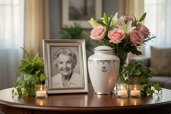 Grandmother Memorial Portrait - Desktop